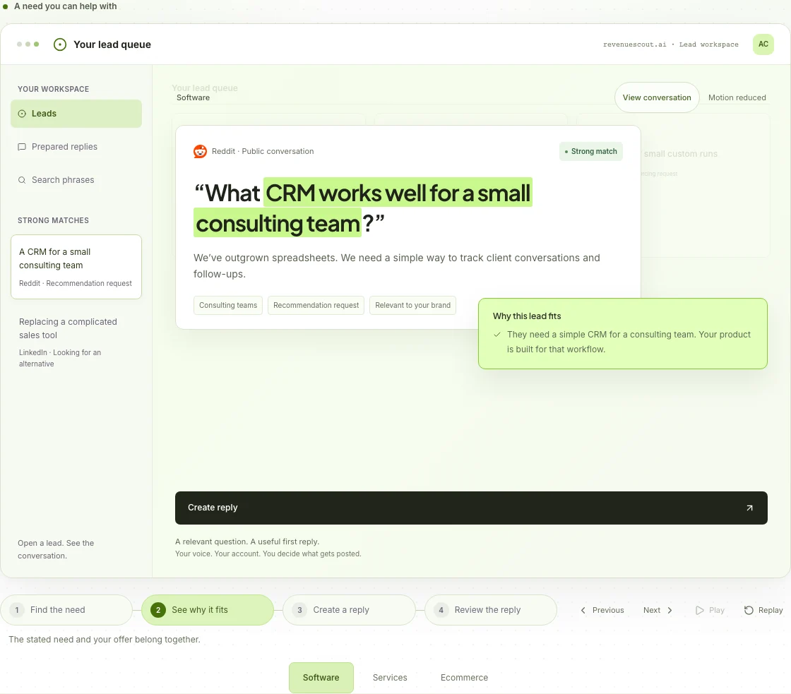 Revenue Scout screenshot