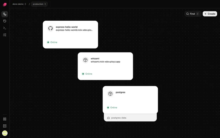 Ployz screenshot