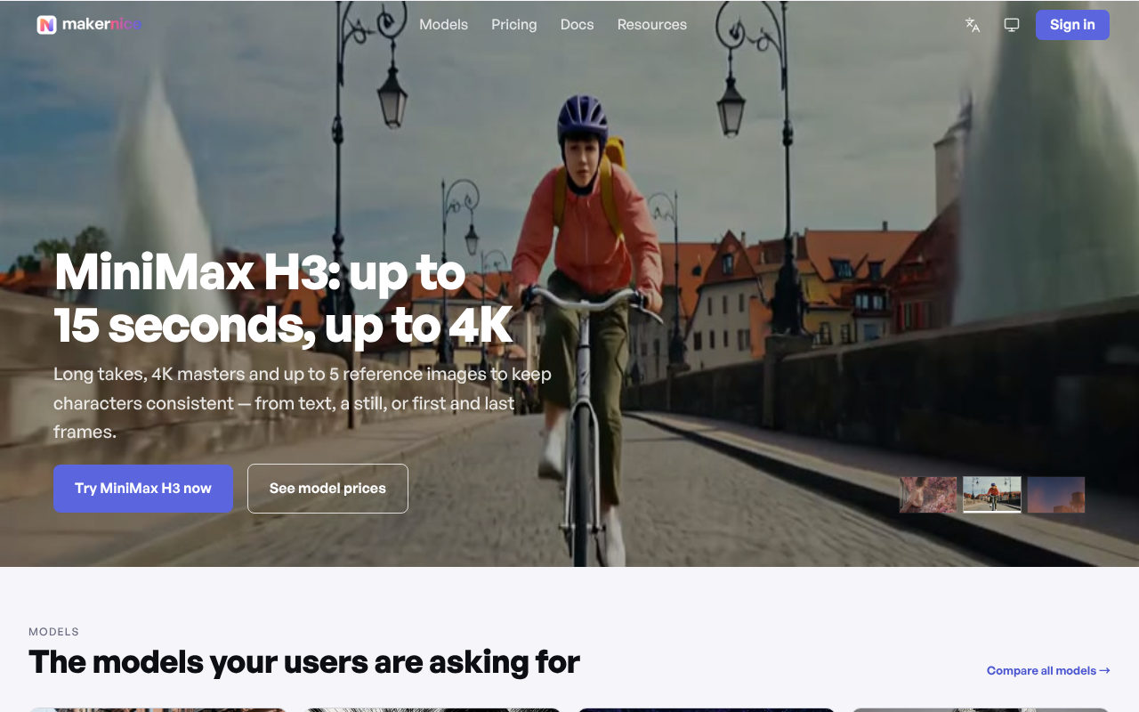 Makernice screenshot