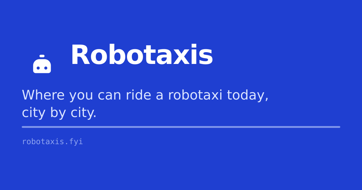Robotaxis screenshot