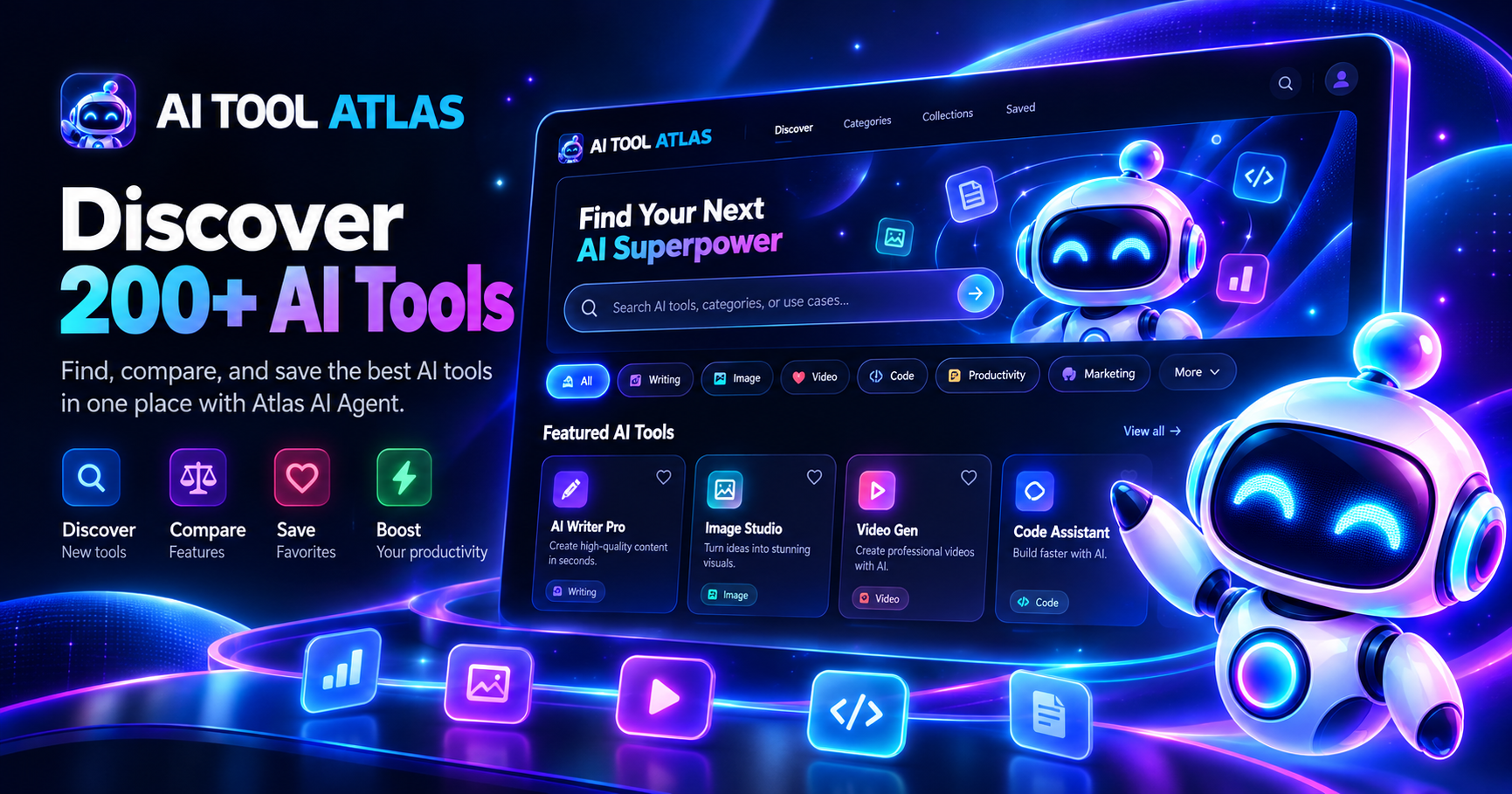 AI Tool Atlas screenshot