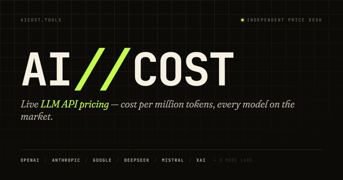 AI//COST screenshot