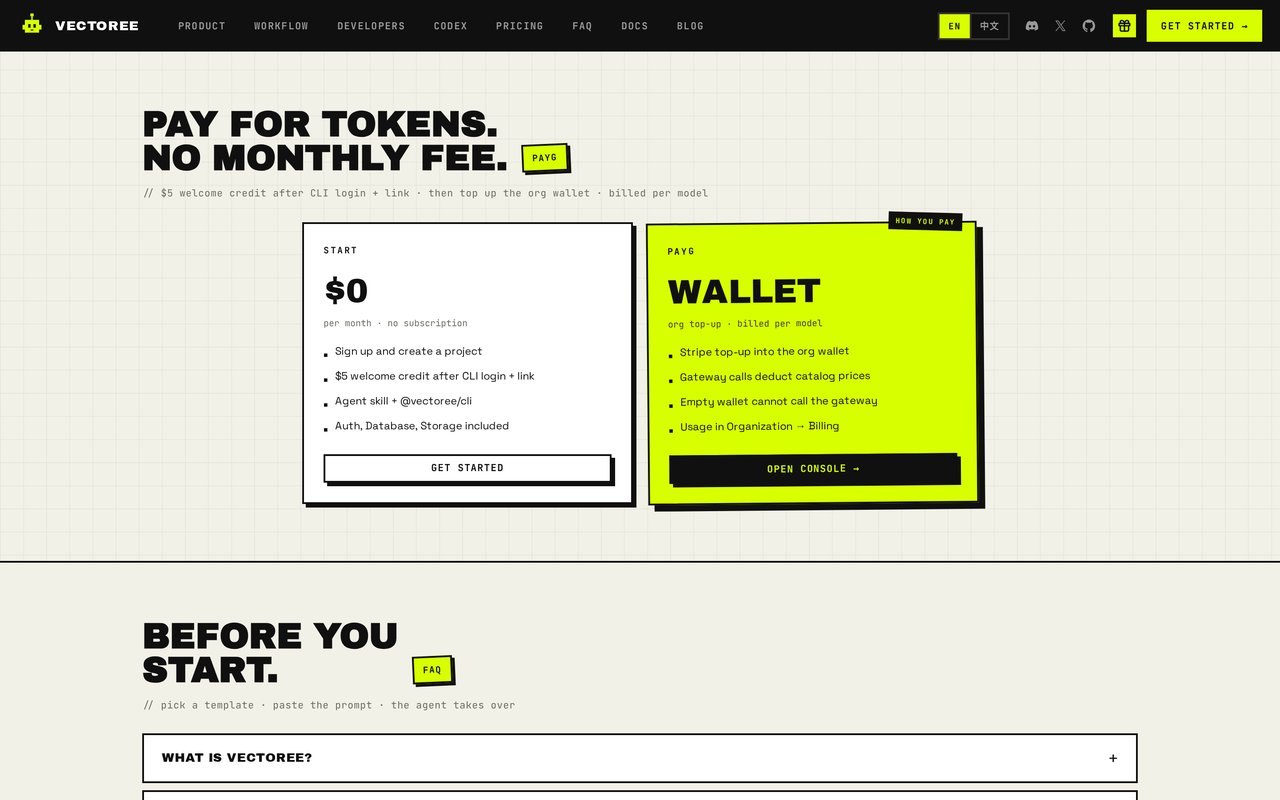 Vectoree screenshot