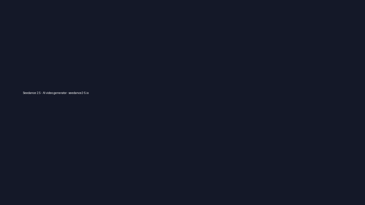 Seedance AI Video Generator screenshot