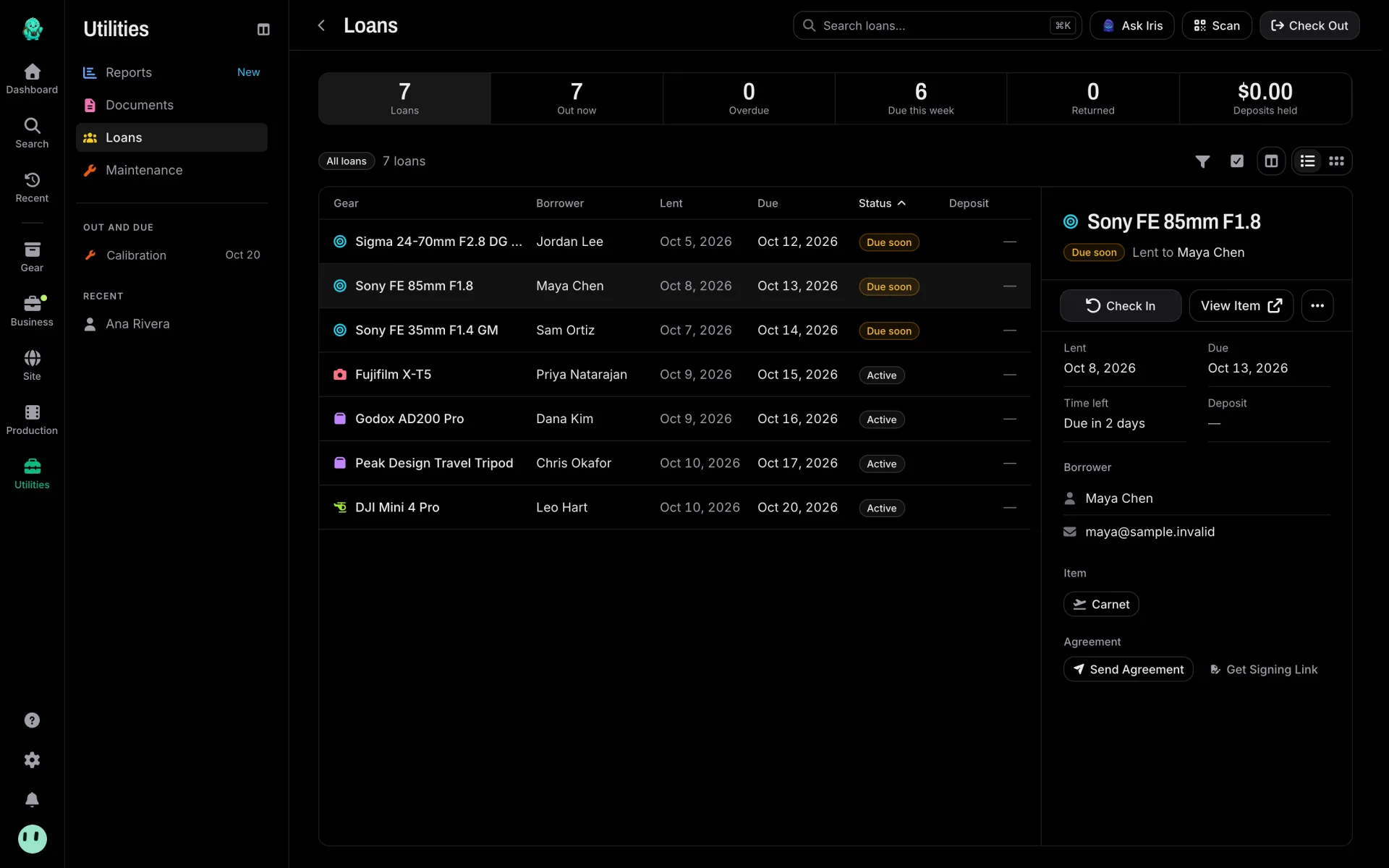 GearDex screenshot