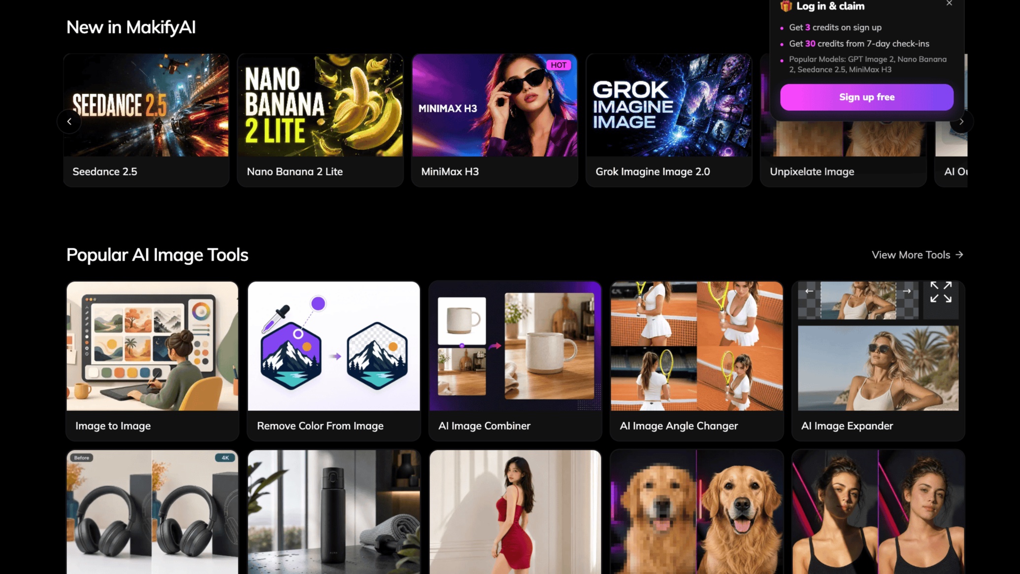 Makify AI - AI Creative Platform screenshot