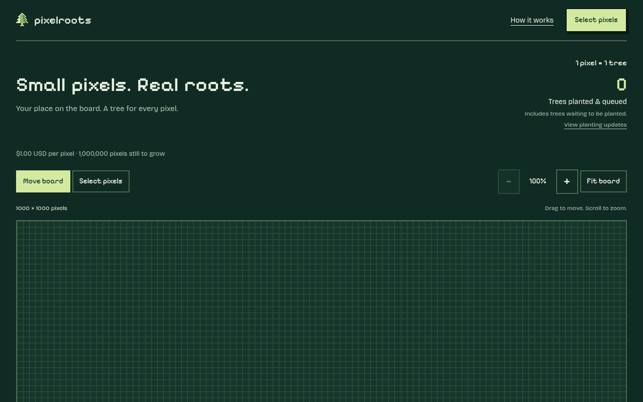 Pixelroots screenshot