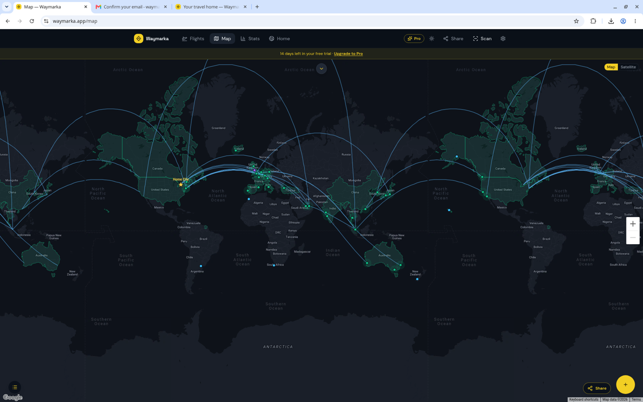 Waymarka screenshot