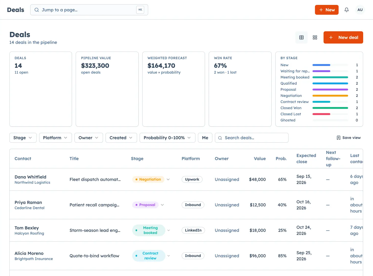 SalesCrew screenshot