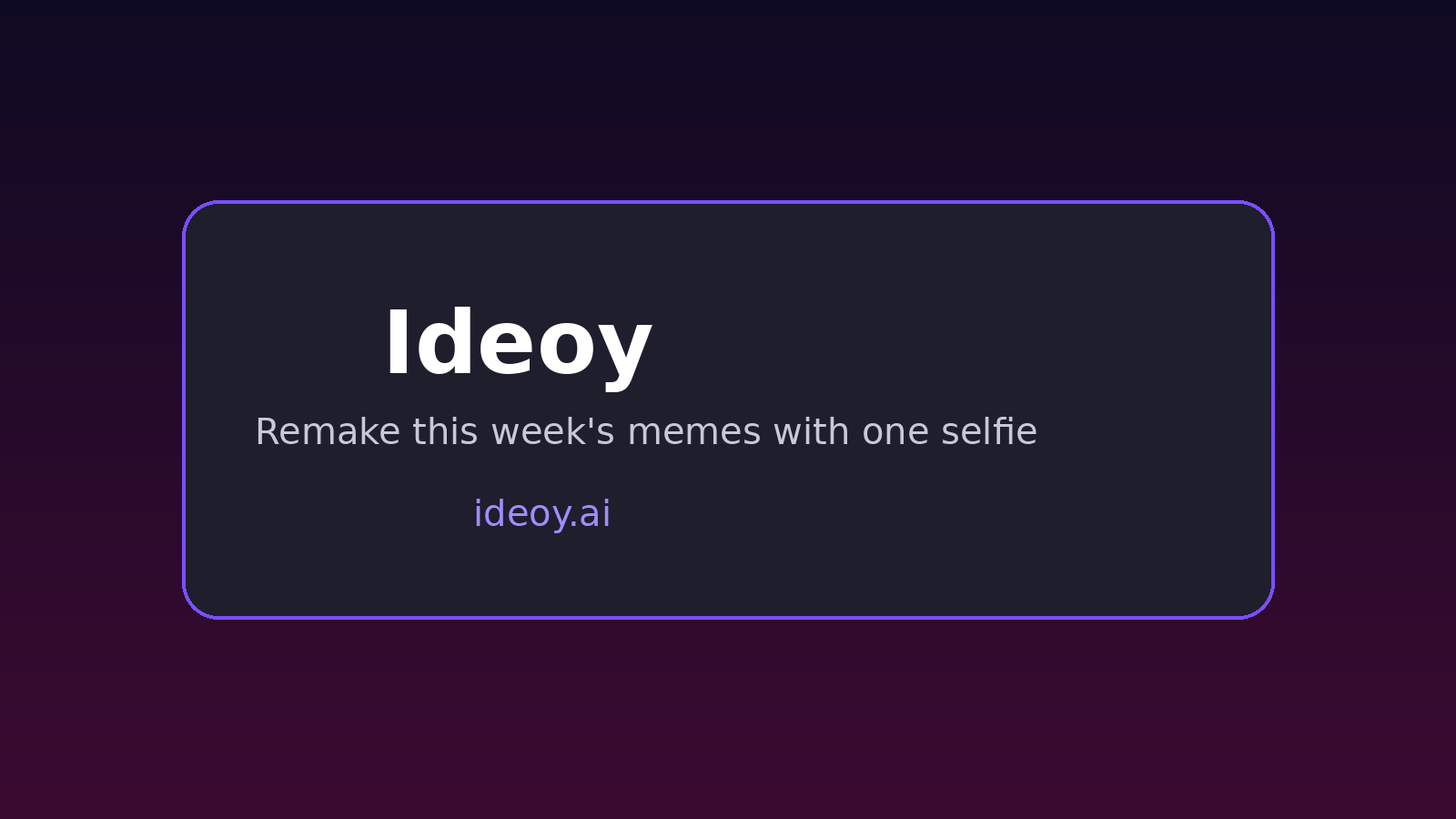 Ideoy screenshot