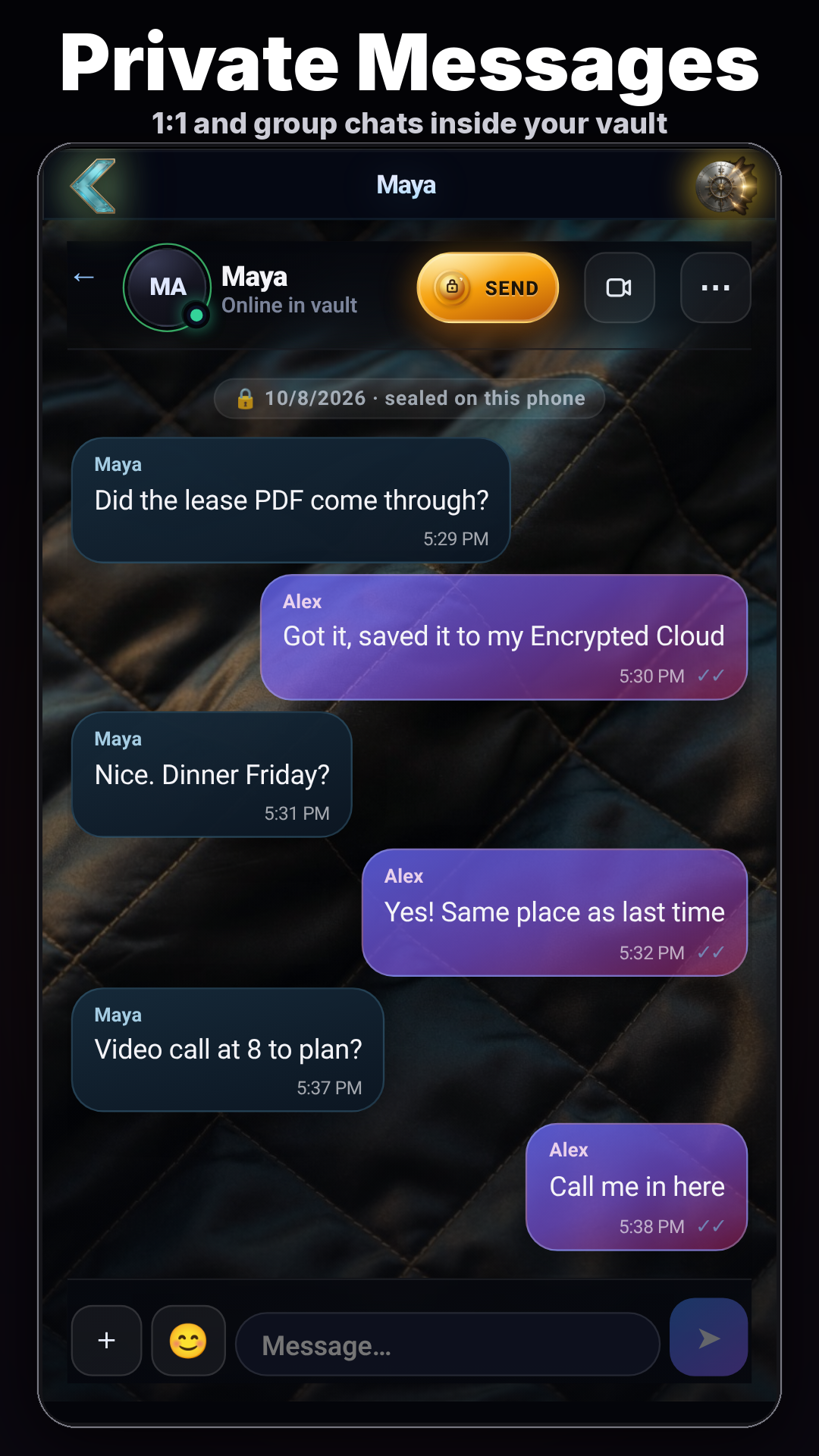 Lock It: Calculator Vault screenshot