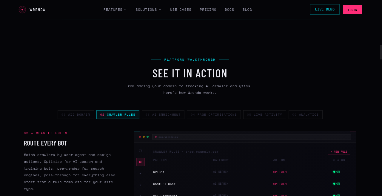 Wrenda screenshot