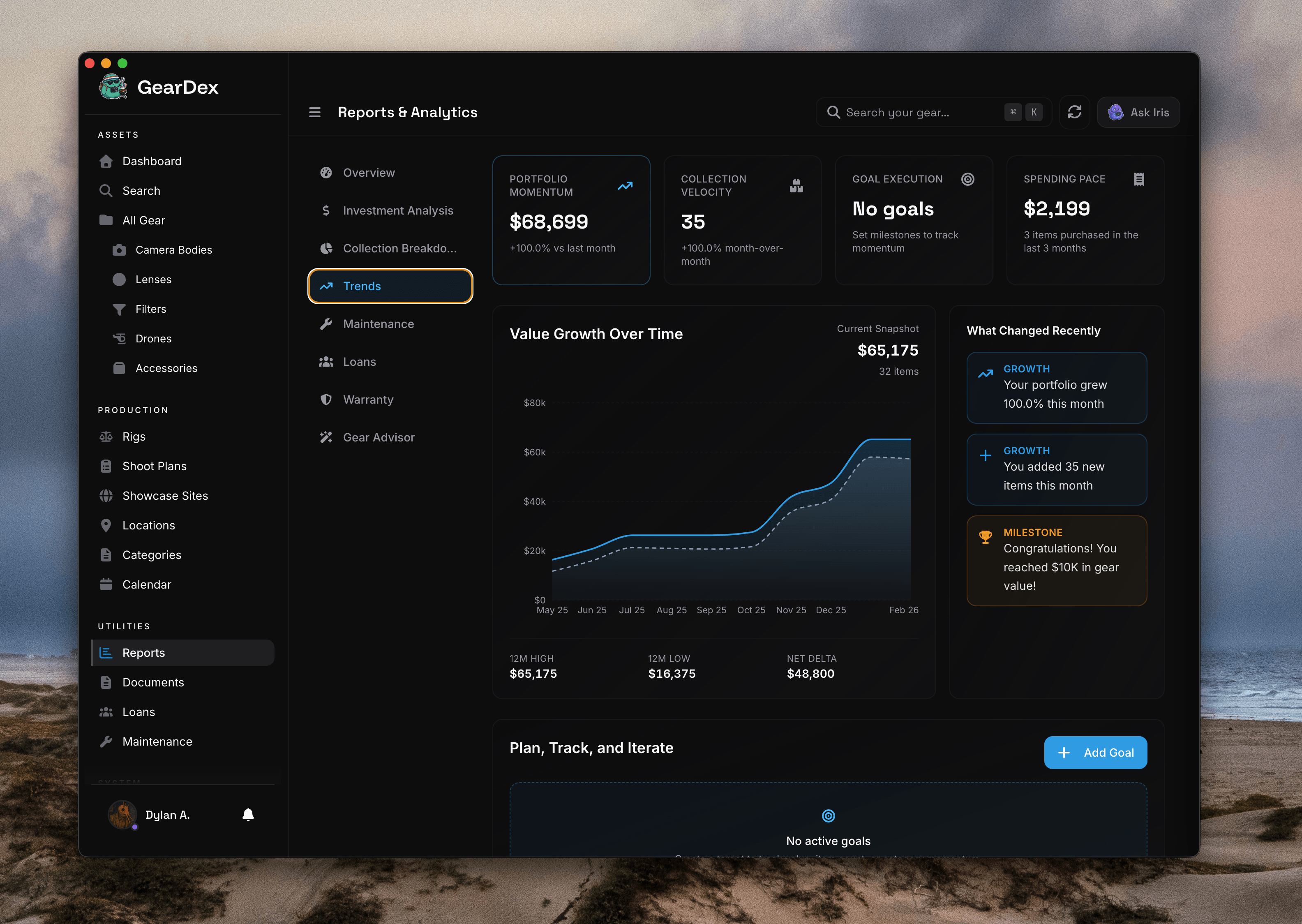 GearDex screenshot