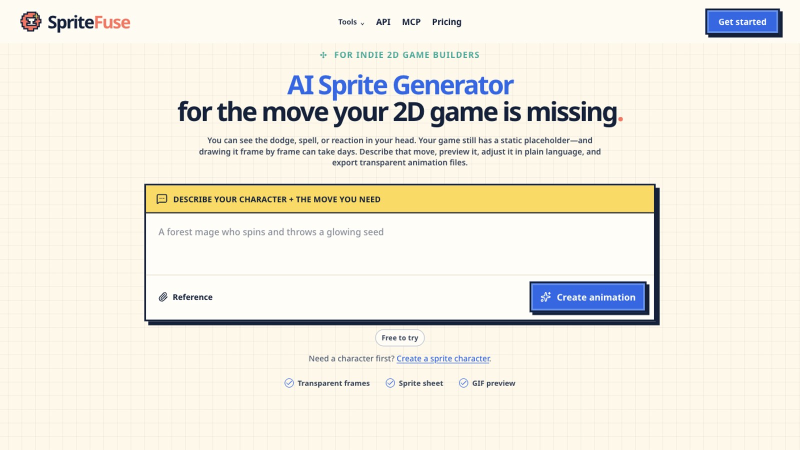 SpriteFuse screenshot