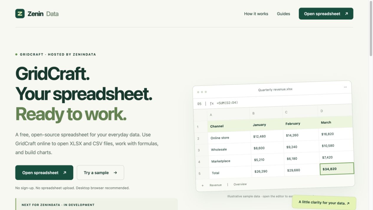 ZeninData screenshot