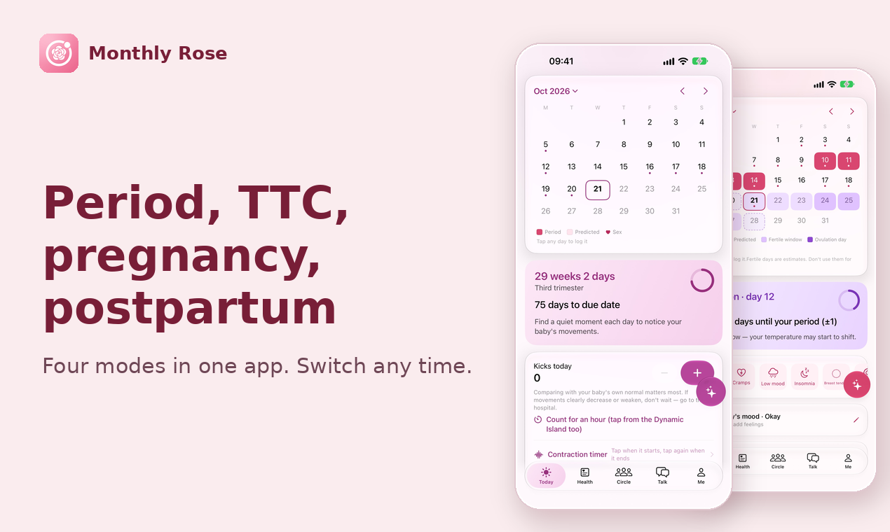 Monthly Rose screenshot
